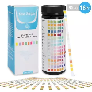 16 In 1 Drinking Water Test Kit Tap And Well Water Test Strips For PH Hardness - Picture 1 of 11