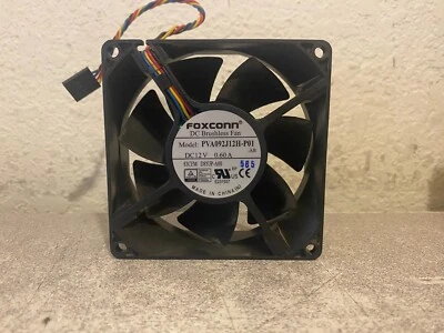 OEM Dell OptiPlex XE2 Foxconn DC 12V 5 Pin 4 Wire Fan 92 x 32 D8YJP Quick Ship - Image 1 of 4