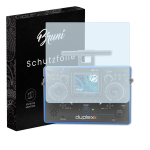 Bruni 2x Folie für Jeti Transmitter Duplex DC-14 II Schutzfolie - Photo 1/8