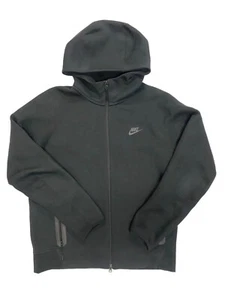 Nike Sportswear Tech Fleece Hoodie Triple Black FB7921-010 Men's Size Large - Picture 1 of 5