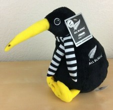 New Zealand All Blacks, Large Kiwi Plush 10" (Plays Haka)