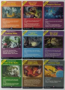 Dungeon Module Magic the Gathering Adventures Forgotten Realms MTG COMPLETE Set - Picture 1 of 10
