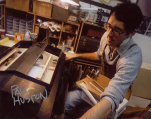 PAUL HUSTON SIGNED 8x10 PHOTO ILM VISUAL EFFECTS ARTIST STAR WARS BECKETT BAS - Picture 1 of 2