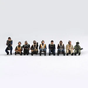 ALL PJ Production 1/48 WWII US Navy Fighter Pilot Seated in A/C Resin Kit - Picture 1 of 19