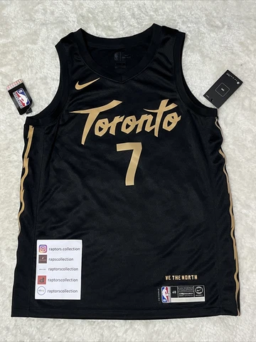 BNWT Nike Toronto Raptors Kyle Lowry City Edition OVO Swingman Jersey Men L 48! Cover