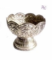 Rare Silver Plated Bowl Augsburg Germany Dish Serve German Silver Bowl