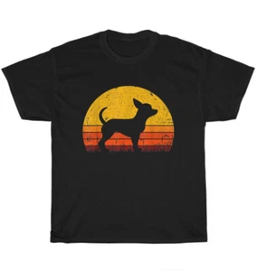 Vintage Retro Chihuahua Dog Dad Mom Pet Puppy Lover T-Shirt Unisex Tee Gift NEW - Picture 1 of 4