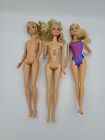 Lot of 3 Barbie Nude Dolls, Blonde, 2 Dated 2009, Swimsuit 2015