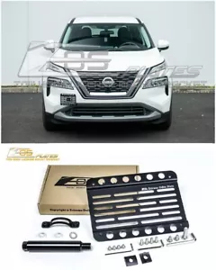 EOS Plate For 21-Up Nissan Rogue | Front Bumper Tow Hook License Mount Bracket - Foto 1 di 19