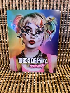 Harley Quinn: Birds of Prey Debossed 4K Steelbook (2-Disc Blu-ray/UHD+Book/Cards - Foto 1 di 7