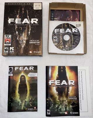 F.E.A.R.: First Encounter Assault Recon -- Director's Edition DVD (PC, 2005) CIB - Image 1 of 4
