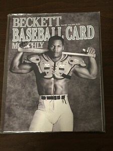 1990 Bo Jackson Beckett Baseball Card Monthly Magazine Issue #63