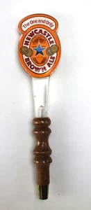 New Castle Brown Ale Acrylic & Wood Beer Tap Handle - Picture 1 of 6