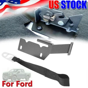 For Ford F150 F250 F350 2009-2022 Rear For Seat Latch Release Kit Black Strap US - Foto 1 di 10