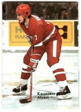 1991-92 Red Ace Russian Stars Alexei Kasatonov #NNO USSR