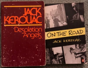 Jack Kerouac books, Desolation Angels & On the Road - Foto 1 di 7
