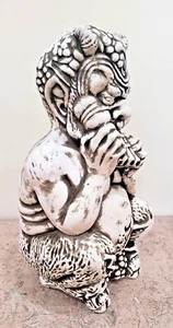 Estatua de sartén pastor rebaños cabra caña guardián pipa "Estudio de arte de historia" - Imagen 1 de 7