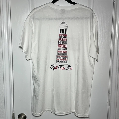 University Of Alabama Men's T-shirt Gildan Roll Tide Run Return Of The Legends L Cover