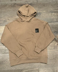 NWT Zara Kids Brown Pull Over Hoodie size 11-12 - Picture 1 of 3