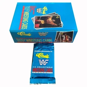 WWF Classic Games Inc 1990 Trading Cards *Pick Individuals* WWE Wrestling - Picture 1 of 123