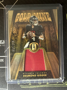 2023 Panini Gold Standard DESMOND RIDDER Gold Mine Jersey Relic /299