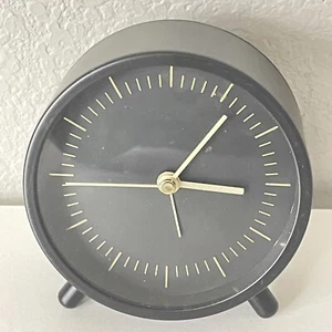 Black small alarm clock, Bedroom bedside - Picture 1 of 5