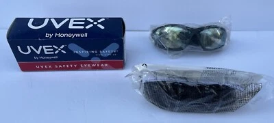 Lote de 3 gafas de sol de vidrio de seguridad Uvex mixtas 1- S04041 lentes antiniebla 1- S0604X NUEVAS Foto 1 de 4