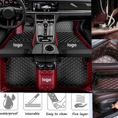 Fit For Infiniti Q40 Q50 Q60 Q70 Q70L Car Floor Mats Luxury Waterproof Custom - Image 1 of 4