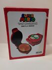 Nintendo Super Mario 1-Up Waffle Maker Iron Open Box Rare