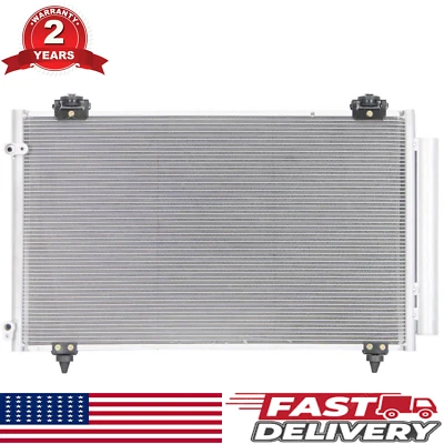 Aluminum AC Condenser for 2005-2008 Toyota Corolla Matrix 1.8L Fits AC3299 - Image 1 of 4