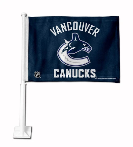 Vancouver Canucks  CAR TRUCK FLAG  TWO SIDE SHIP NOW!!! Cover
