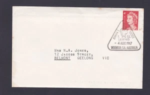 Europa 1967 lanzamiento de cohete decimal sello recuerdo cubierta #A957 - Imagen 1 de 1