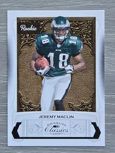 JEREMY MACLIN /999 RC 2009 DONRUSS CLASSICS EAGLES - Picture 1 of 2