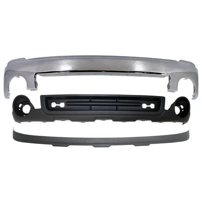 Front Bumper and Valance Kit For 2007-2013 GMC Sierra 1500 With Fog Light Holes Foto 1 de 4