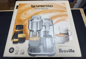 Nespresso Breville Vertuo Creatista BVE850BST, Negro Acero Inoxidable ¡¡Nuevo!!! - Imagen 1 de 1