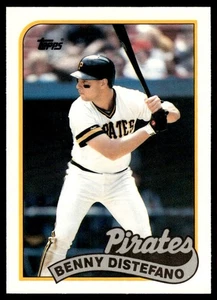 1989 Topps Traded Benny Distefano Pittsburgh Pirates #25T - Picture 1 of 2