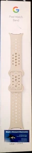 Google - Pixel Watch Active Sport Band - Large - Porcelain NEW - Picture 1 of 3