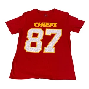 The Nike TEE Youth Medium 10/12 Unisex Kansas City Chiefs 87 Kelcie - Picture 1 of 4