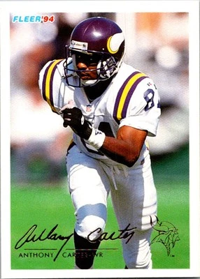 Anthony Carter 1994 Fleer #288 Minnesota Vikings - Image 1 of 2