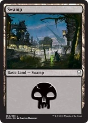 Swamp (260) - Dominaria - English - NM - MTG - Image 1 of 1