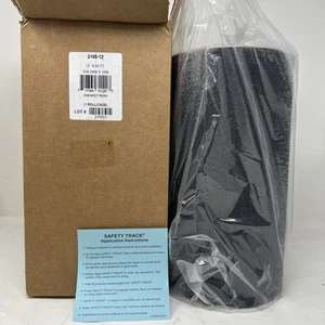 Nastro di sicurezza antiscivolo grana 80 abrasivo 12" antiscivolo scale gradini barche rotolo 60' - Foto 1 di 5