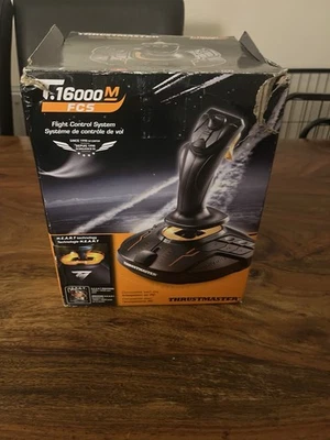 Thrustmaster T16000M FCS joystick controller For PC Right Left Handed Boxed - Image 1 of 4