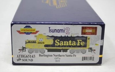 Athearn Genesis BNSF (ex-ATSF) EMD GP7u Locomotive #3825 - DCC & Sound - Image 1 of 3
