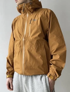 Outdoor Research Foray Gore-Tex GTX Jacket Mustard Gorpcore Hiking Men’s Size S - Picture 1 of 16