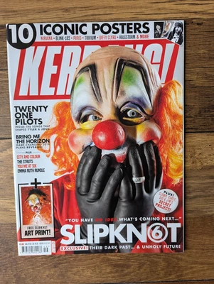 Kerrang! 1751 Slipknot +  Art Print, Twenty One Pilots, BMTH, 10 Iconic Posters - Image 1 of 4