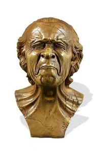 VEXED MAN BUST HEAD PORTRAIT ART by Messerschmidt - Picture 1 of 4