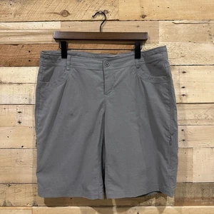 Pantalones Cortos Kuhl Trekr Para Mujer 12 Gris Elastizados Senderismo Exterior Bolsillos Cremallera Mosca 6355 - Imagen 1 de 7