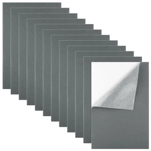 12 Pcs Self Adhesive Felt Sheet Soft Felt Sheets with Adhesive Backing for Ar... - Picture 1 of 7