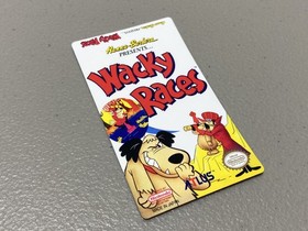 Wacky Races (NES Nintendo) Replacement Label