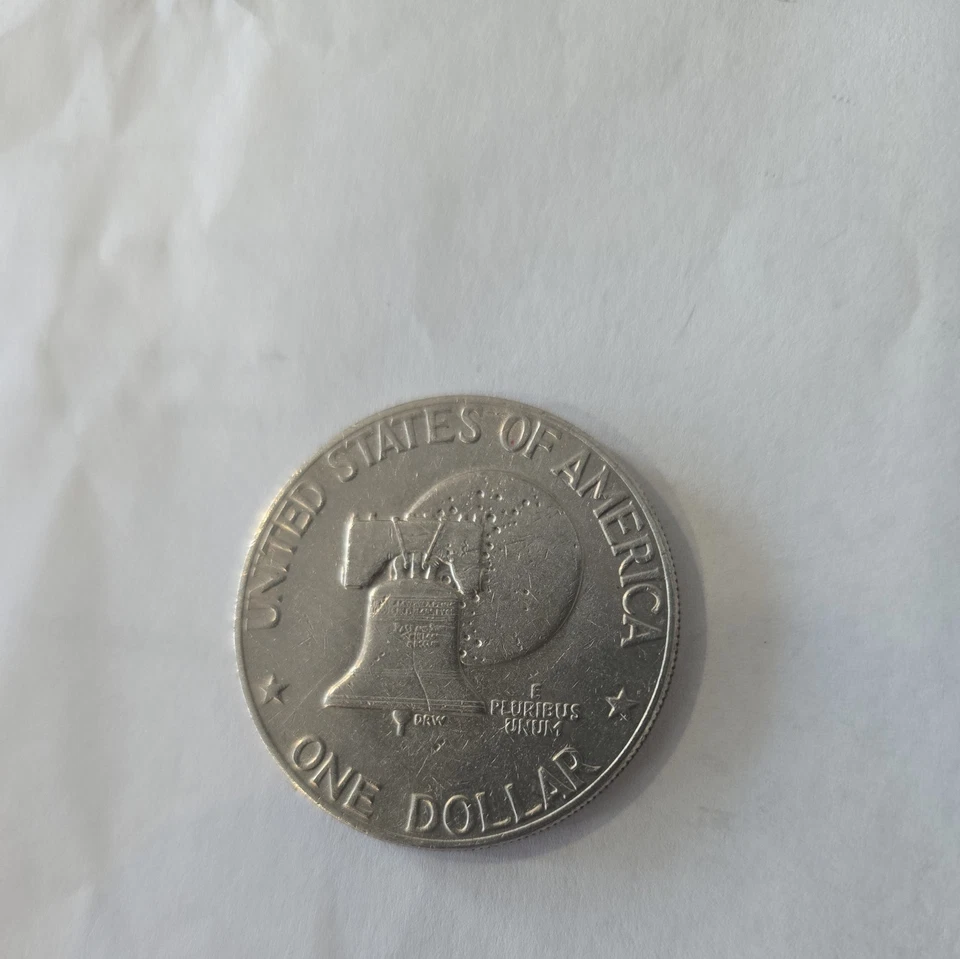 1976-S Eisenhower Ike Dollar graded MS66 by ANA Vintage Holder Looks MS69 - Image 1 of 4